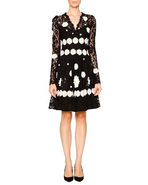 dolce and gabbana long sleeve dress